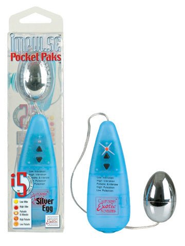 Impulse pocket paks silver egg