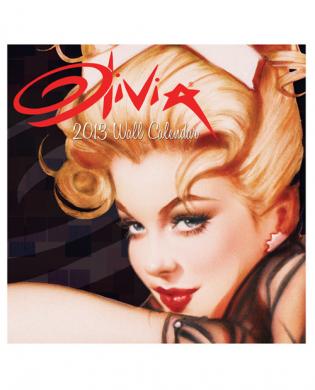 2013 olivia-pin ups wall calendar