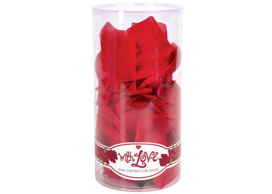 With Love Rose Scented Silk Petals