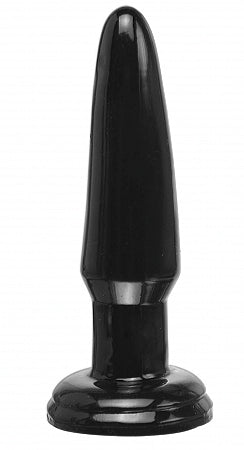 Basix Rubber Beginners Butt Plug Black