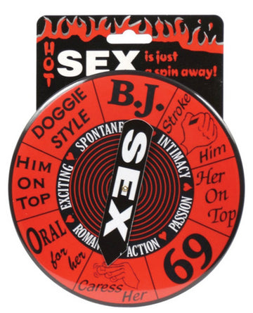 Sex spinner game button