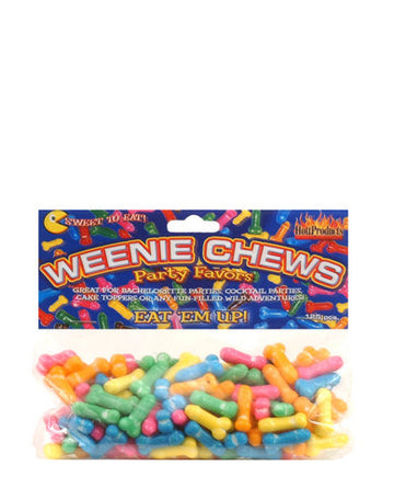 Weenie chews - 125 pc bag of  asst dicktarts