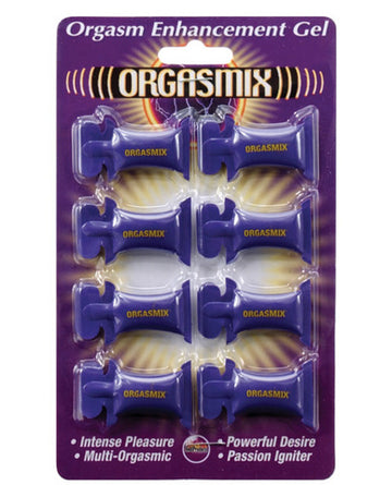 Orgasmix - enhance gel blister card - 8 pillows