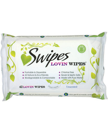 Swipes lovin wipes - unscented 42 pack