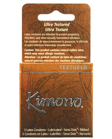 Kimono type-e condom - box of 3