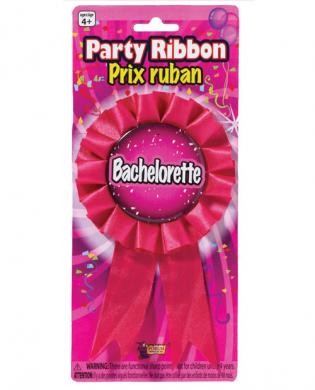 Bachelorette party ribbon