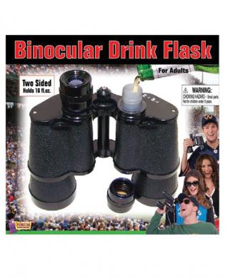 Binocular drink flask