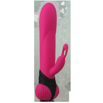 Adrien Lastic Bonnie &amp; Clyde Pink Rabbit Vibrator