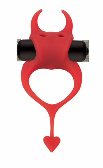 Adrien Lastic Devol Vibrating Cock Ring Red Devil