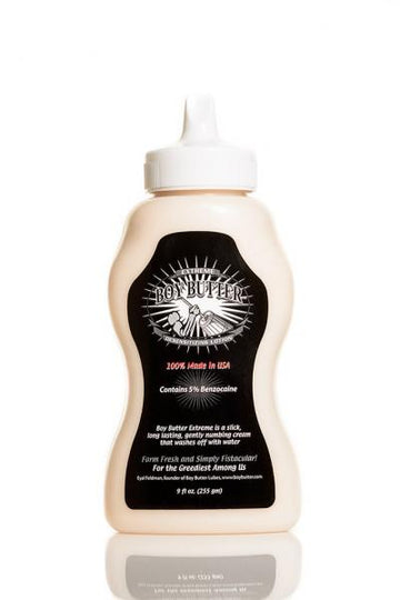 Boy Butter Extreme Desensitizing Lubricant 9 oz Squeeze Bottle