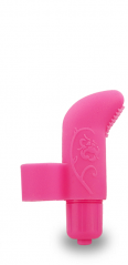 Pure Silicone Finger Vibe Pink