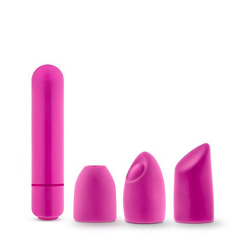 Rose Euphoria Bullet Vibrator With Tips Pink