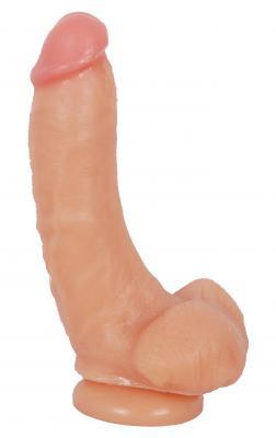 Brock 9 inches Realistic Dildo Beige