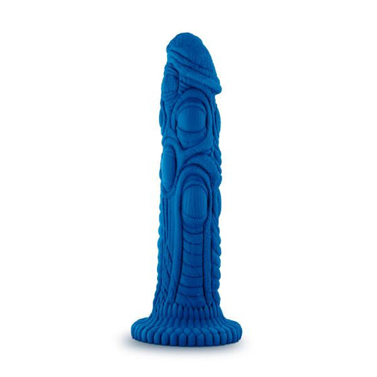 The Realm Draken Lock On Dildo Blue