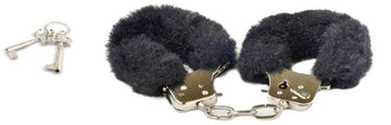 Play Time Cuffs Black Fur