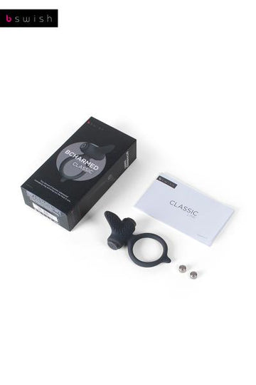 Bcharmed Classic Black Vibrating Ring