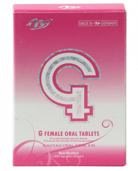 G Female Herbal Enhancement Tablets Box Of 6