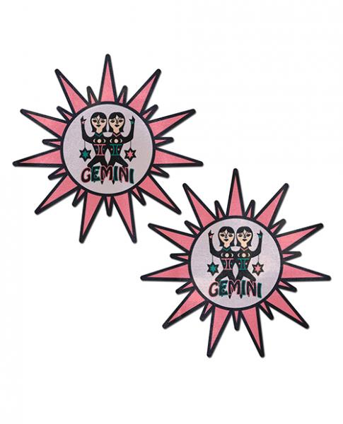 Pastease Astrology Sunburst Gemini Pink Black O/S