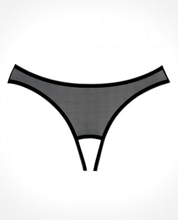 Adore Expose Panty Black OS