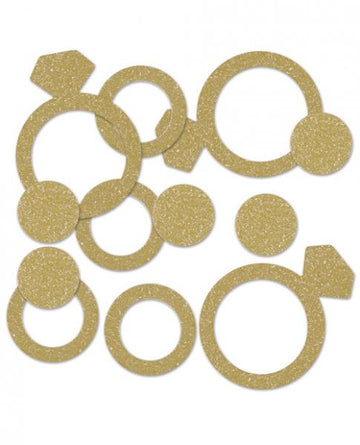 Diamond Ring Deluxe Sparkle Confetti Decorations