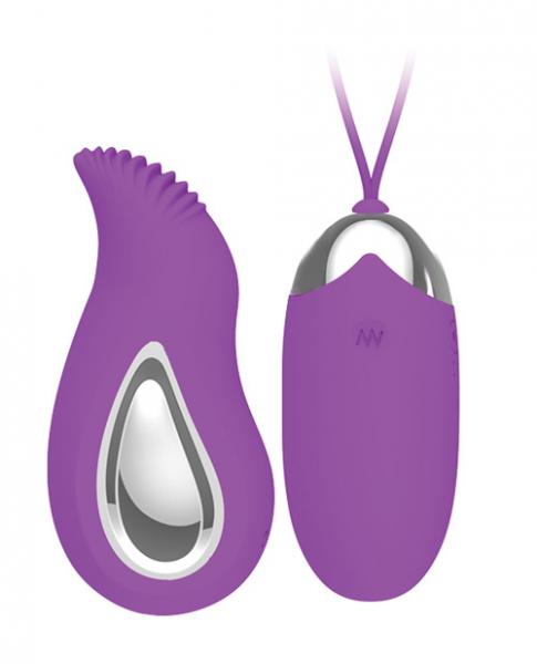 Pretty Love Eden Remote Control Bullet Vibrator Purple