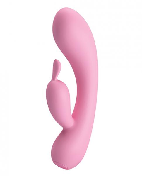 Pretty Love Hugo Liquid Silicone Rabbit Vibrator Pink