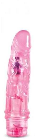 B Yours Vibe 3 Realistic Vibrating Dildo Pink