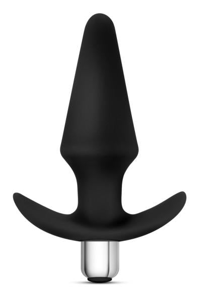 Luxe Discover Vibrating Butt Plug Black