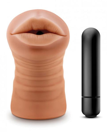 M For Men Camila Mocha Tan Mouth Stroker