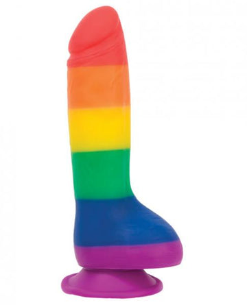 Addiction Justin 8 inches Dildo Rainbow Colors