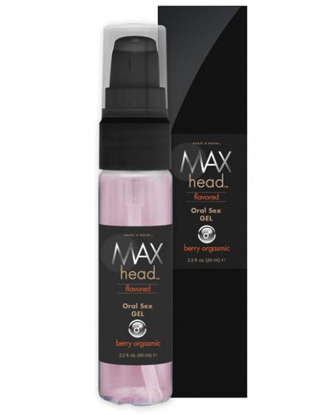 Max Head Flavored Oral Sex Gel Berry Orgasmic 2.2oz