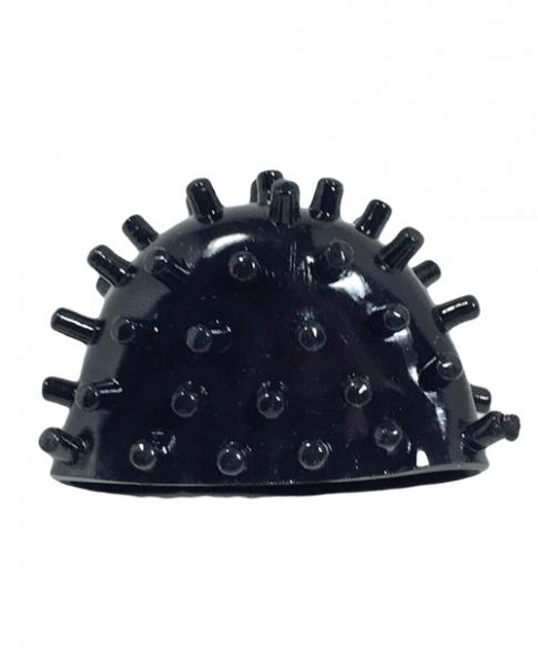 Diva Super Wand Attachment with Spikes Black