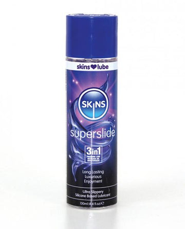 Skins Superslide Silicone Based Lubricant 4.4 fluid ounces