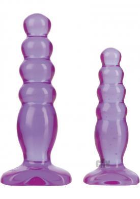 Crystal Jellies Anal Delight Trainer Kit - Purple