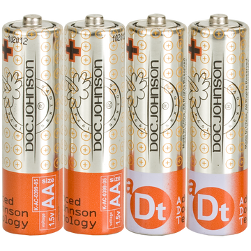 Doc Johnson AA Batteries 4 Pack