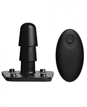 Vac-U-Lock Vibrating Plug with Wireless Remote