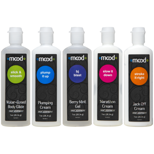 Mood Lube Pleasure For Him 5 Pack 1oz Bottles