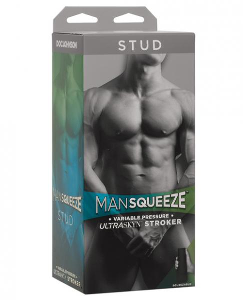 Man Squeeze Stud Ass Beige Stroker