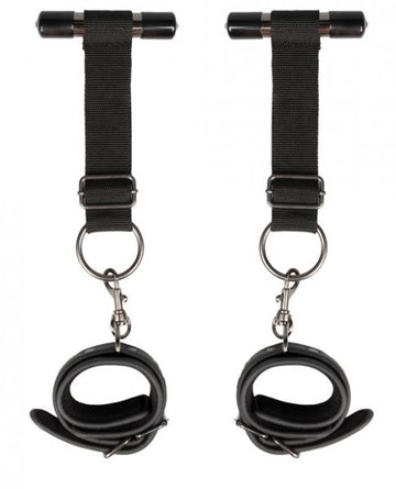 Easy Toys Door Jam Cuffs Black