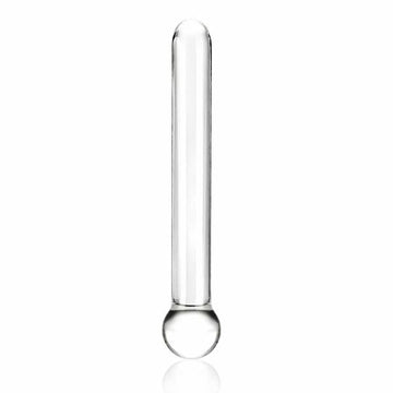 Glas 7 inches Straight Glass Dildo Clear