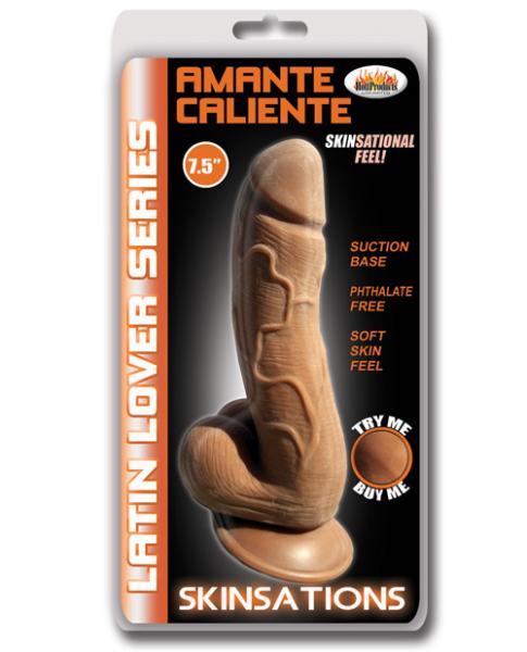 Skinsations Latin Lover Amante Caliente Tan Dildo