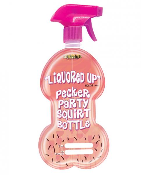 Pecker Party Liquored Up Empty Squirt Bottle 10oz