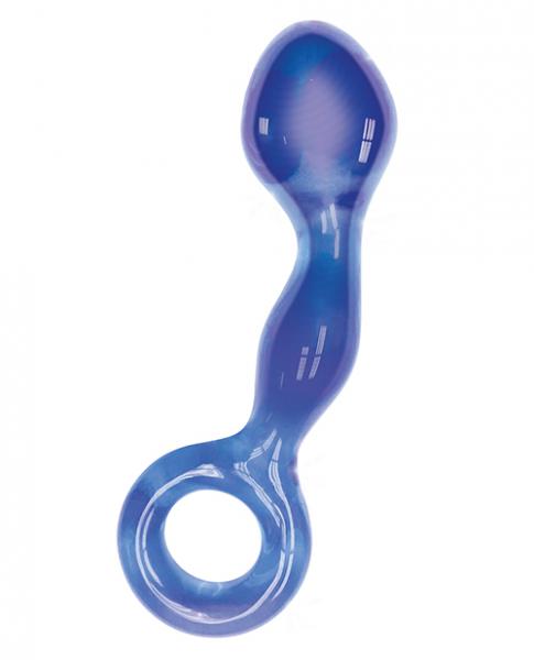 First Glass G-Ring Anal & Pussy Stimulator Plug