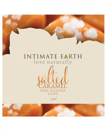 Intimate Earth Salted Caramel Flavored Glide Foil .10oz