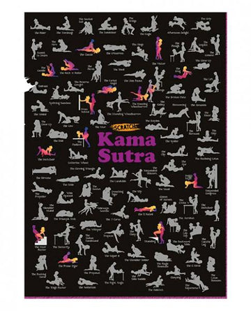 Kama Sutra Scratch Poster