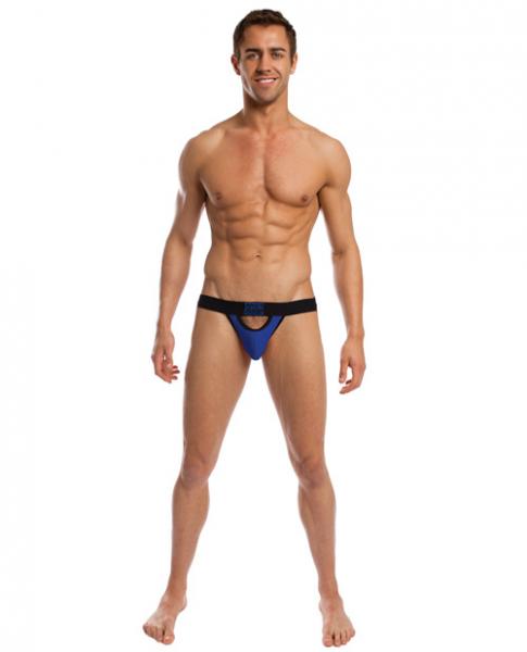 Punter Bodyflex Jock Strap Dirty Blue/Black Medium