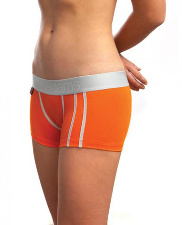 Jack Adams Women's Lux Modal Boyshorts Orange XL