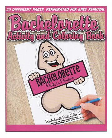 Bachelorette Activity & Coloring Book