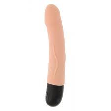 Real Vibration M 8.5" Vibrator - Beige