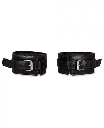 Sultra Lambskin Ankle Cuffs Black